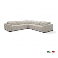 Bellini Aldo 3pc Sectional Full Leather